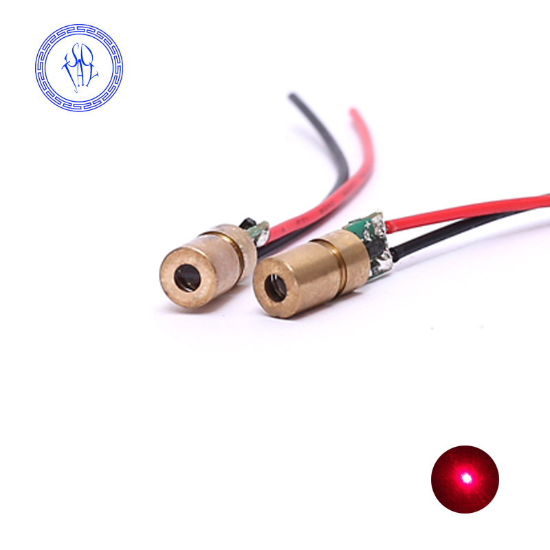 6X10mm Red Dot Point 650nm Laser Module 1mw 635