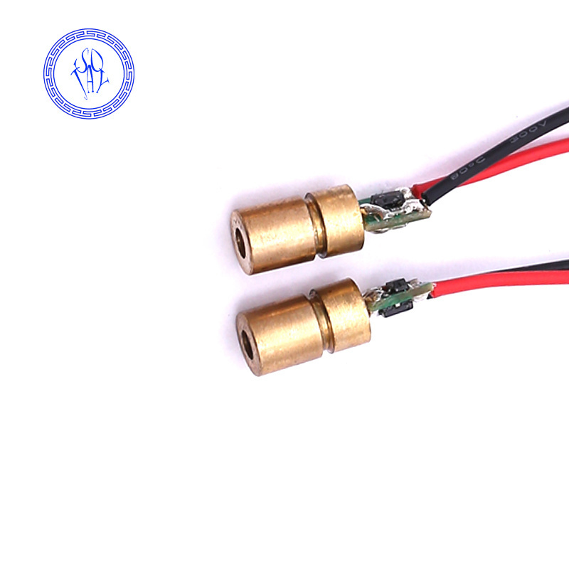 Adjusted 5V 650nm 6mm 5mw Red Point Laser Diode for Pointing