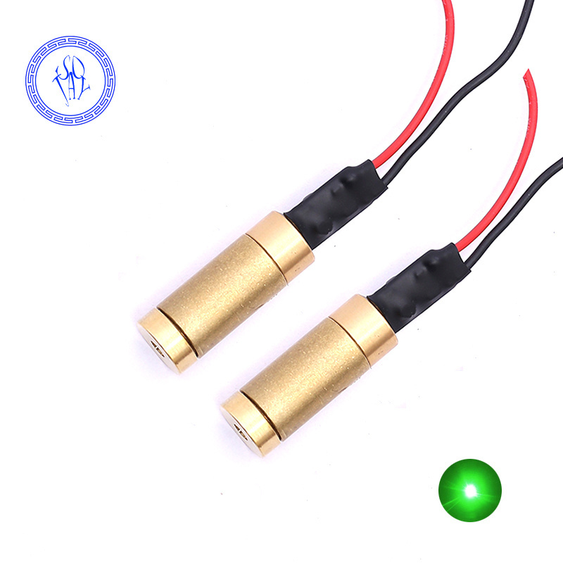 532nm 20mw 3-5v Focusable Dot Industry Green Laser