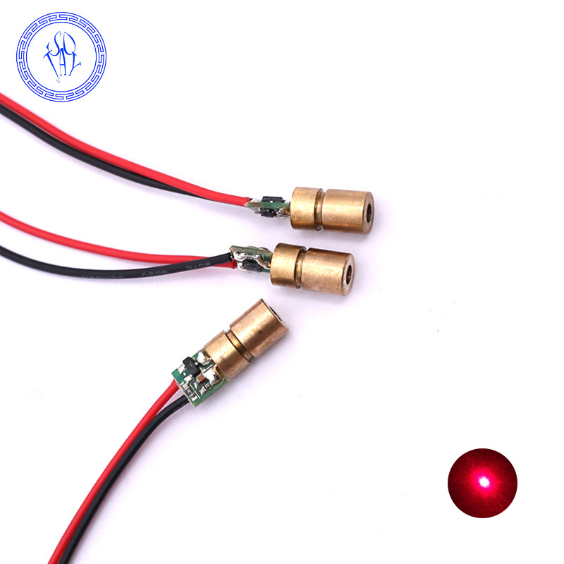 6X10mm Red Dot Point 650nm Laser Module 1mw 635