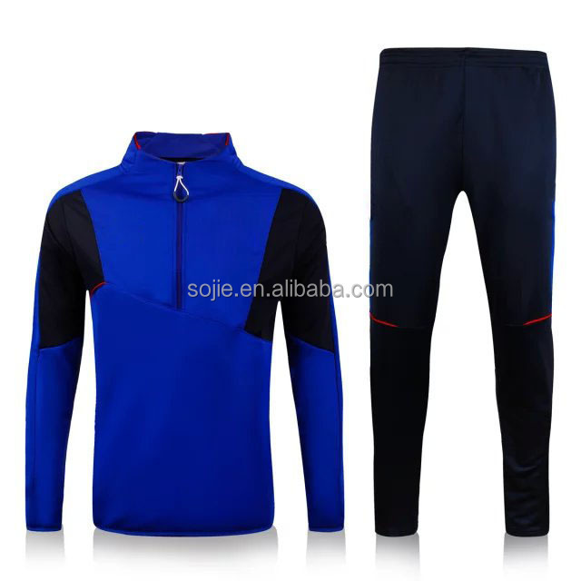 cheap tracksuit men winter training suit wholesale blank soccer jerseys