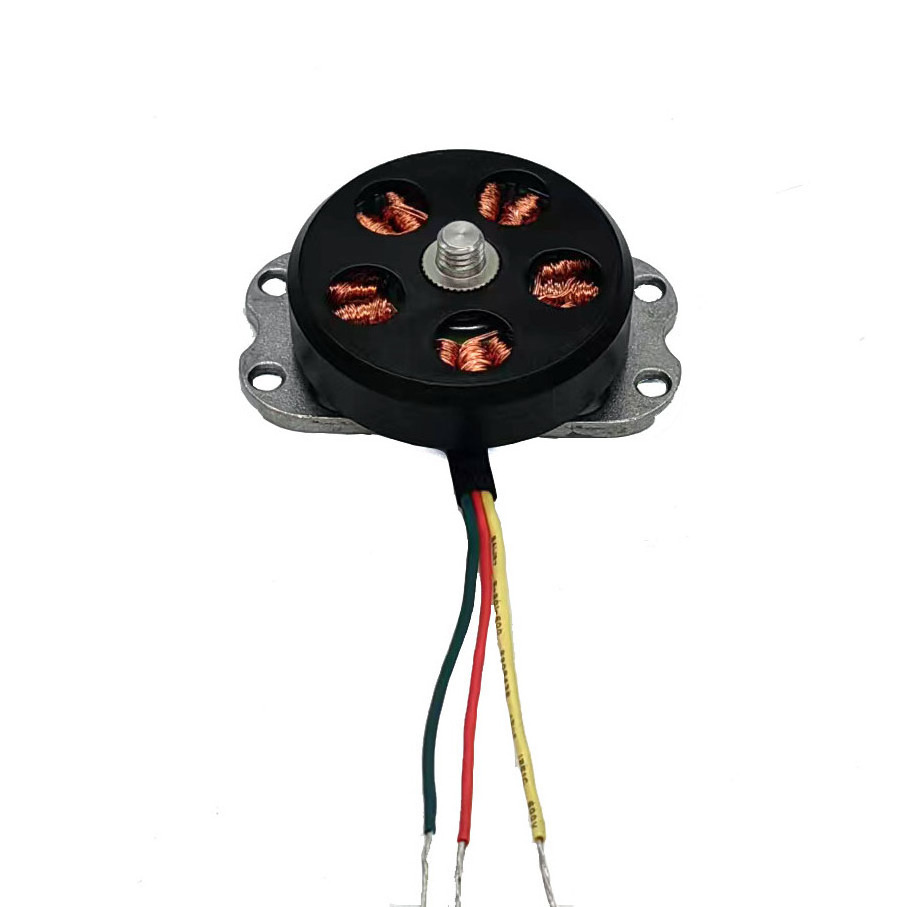 SOJO TECH DC12V24V mini high torque external rotor brushless motor 44mm silent motor