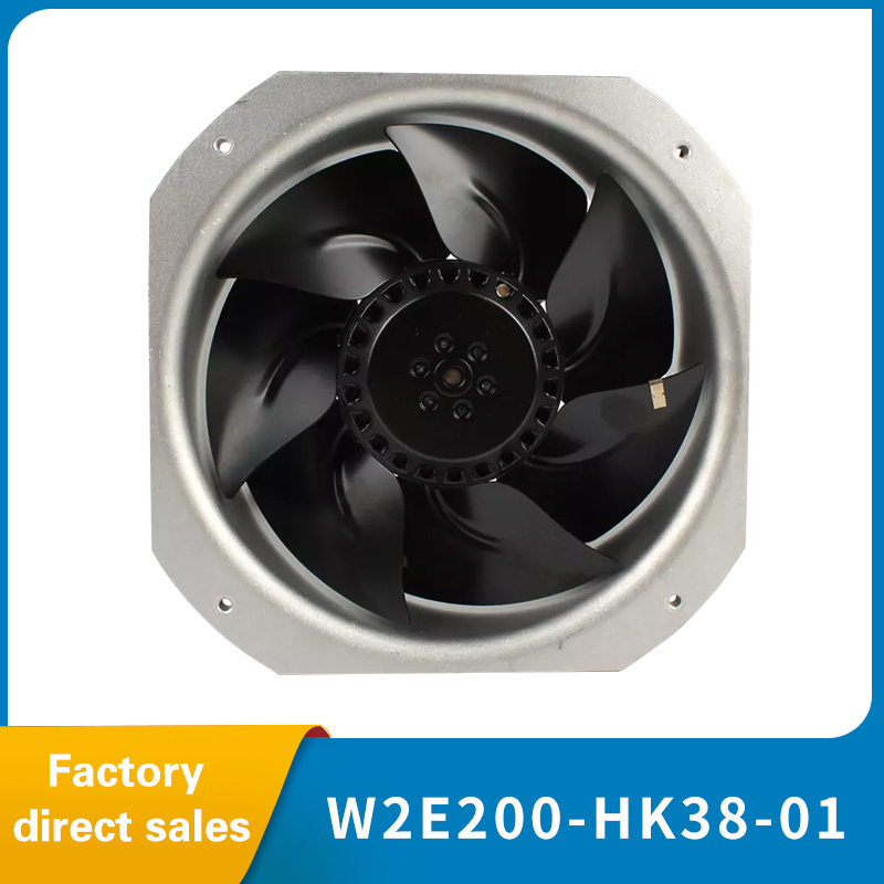 cabinet axial fan 22580 230V 64/80W 0.29/0.35A W2E200-HK38-01 ac cooling industrial exhaust fan axial fan for ebmpapst