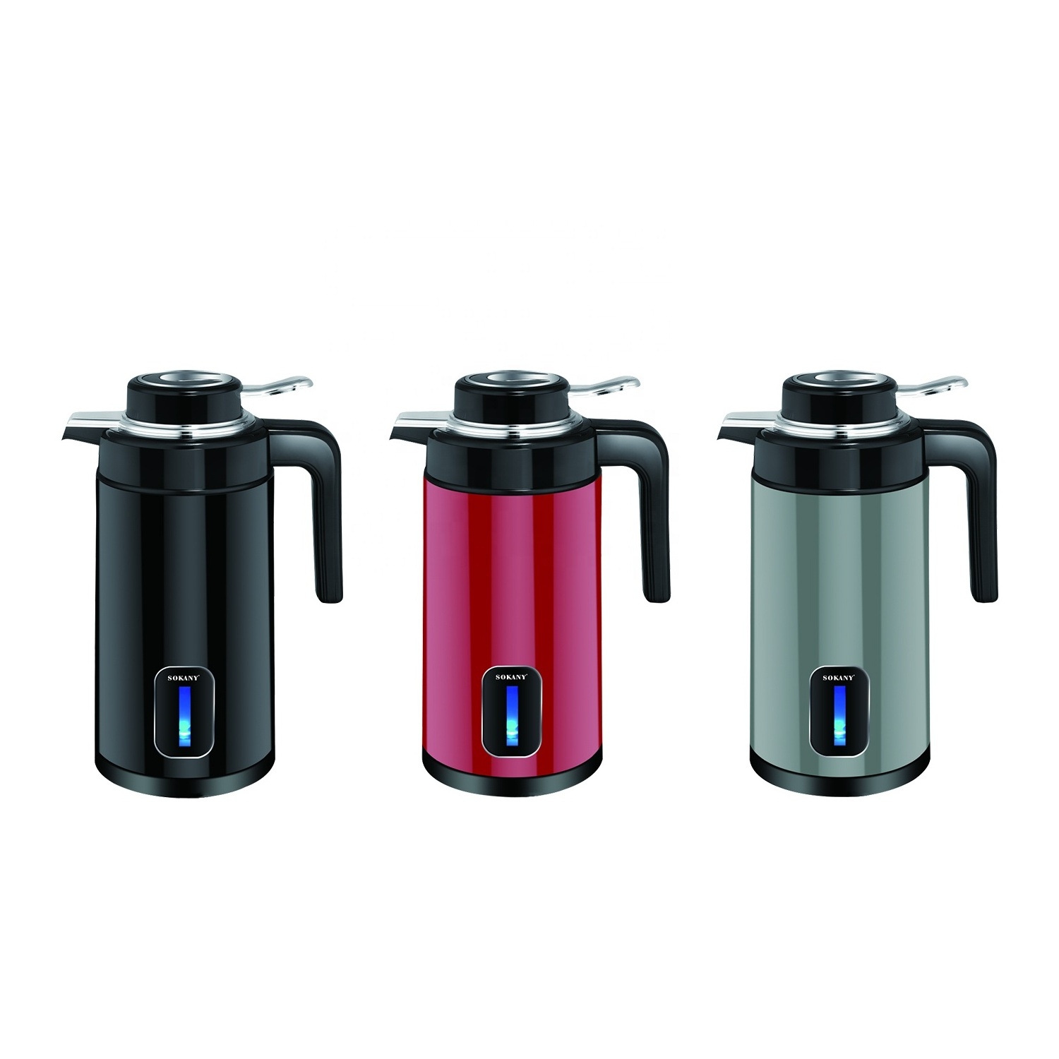 sokany  new brand 2. liter electric kettle Stainless Steel Electric Water Kettle uses hotels and household appliances