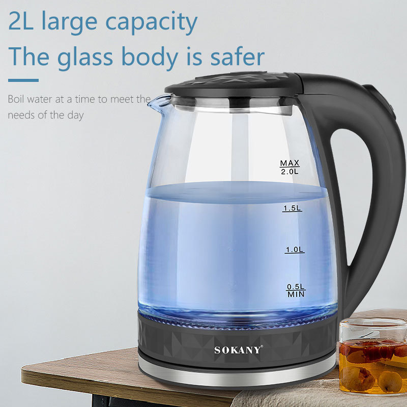 Sokany -1045 high quality electric kettle, the latest best-selling high-power water kettle