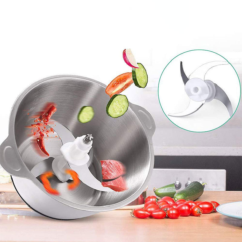 7020 2L 3L 6l 10l 12l Electric Stainless Steel Yam Pounder sokany Pounding Machine Food Processor Chopper Meat Grinder