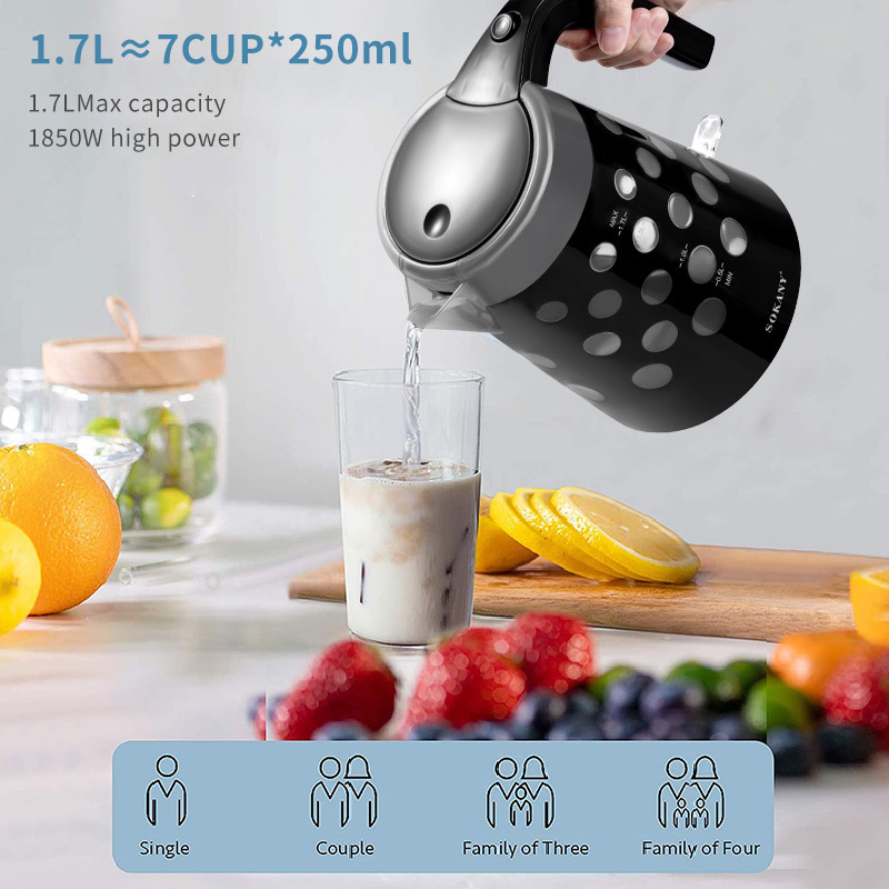 Electric kettle Smart Constant kitchen Water kettle electrodomesticos samovar Thermal Insulation teapot electrodomesticos