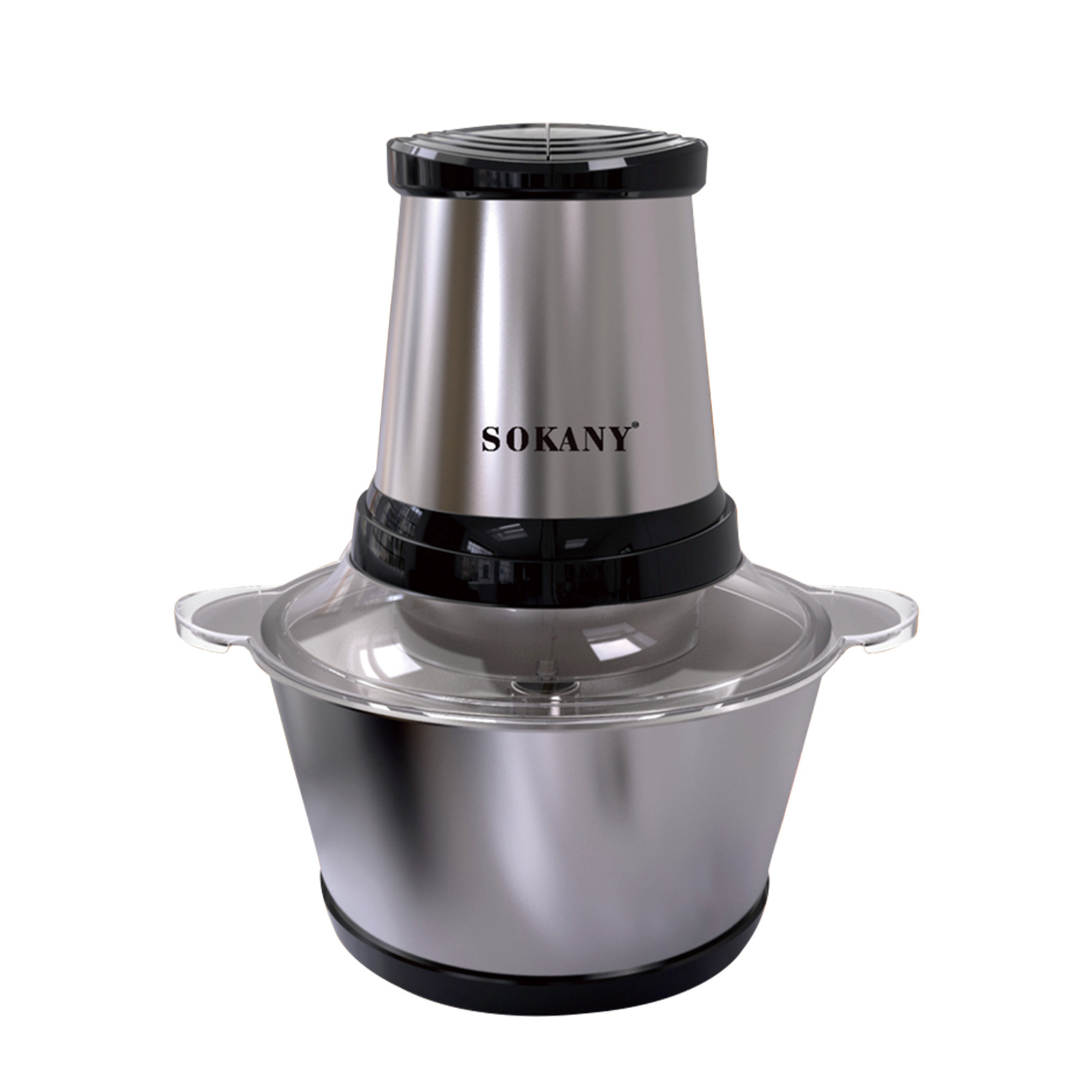 7002 63L 6l 10l 12l Electric Stainless Steel sokany Pounding Machine Food Processor Chopper Meat Grinder