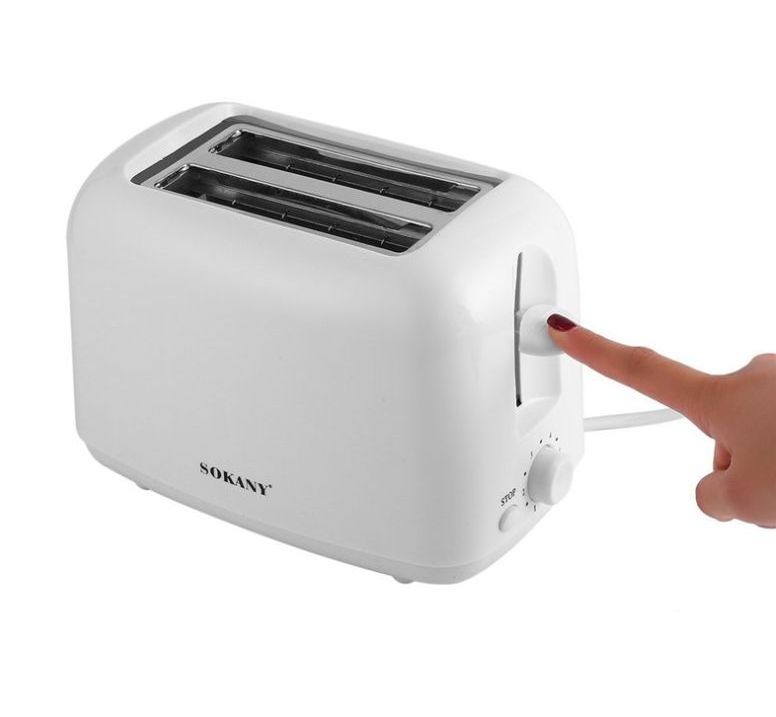 Sokany Home Kitchen Baking Bread Hot Dog Bread Toaster 2 Slice