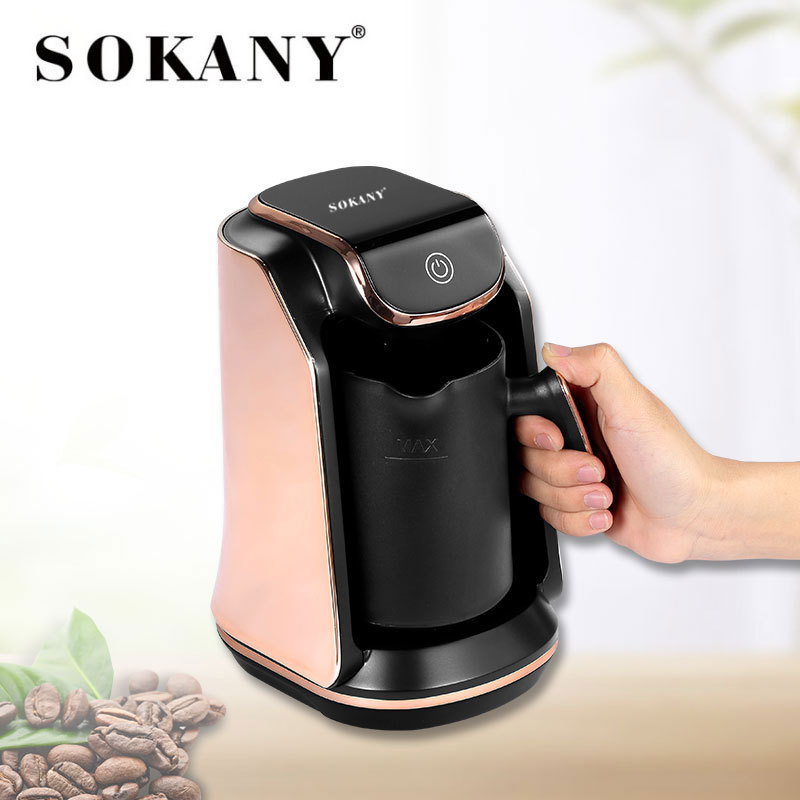 SOKANY 0135 500ML 600W Electric Arabic Coffee Maker Pot High Quality Electric Travel Turkish Coffee Makers