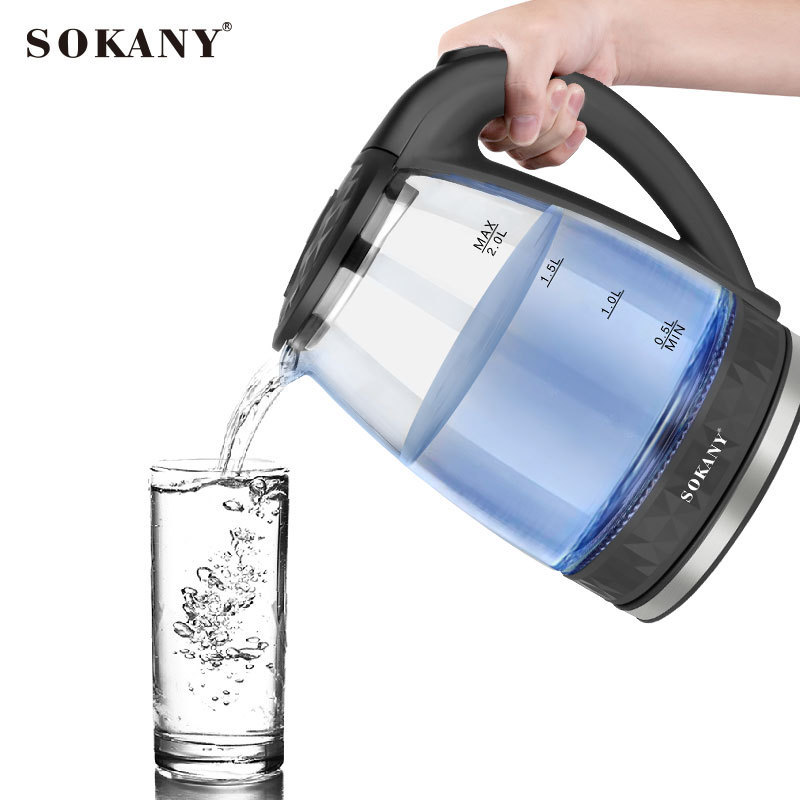 Sokany -1045 high quality electric kettle, the latest best-selling high-power water kettle