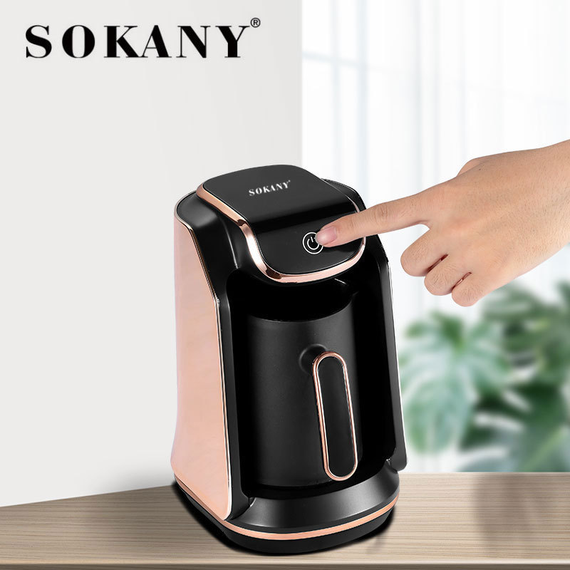 SOKANY 0135 500ML 600W Electric Arabic Coffee Maker Pot High Quality Electric Travel Turkish Coffee Makers