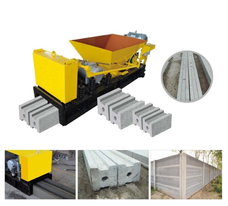 Precast Concrete Farm Fence Wall Machine Precast H Beam Machine For Sale