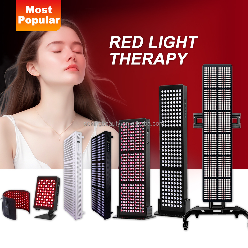 2024 hot sale 660nm 850nm Red Near far Infrared Light Therapy Bed portable Red led Light device panel pdt laser light therapy