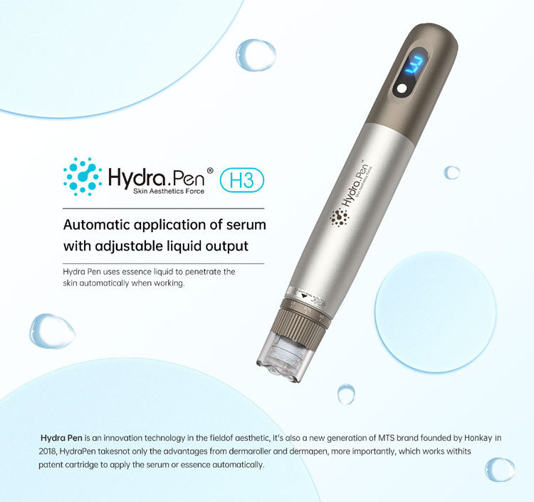 Hydra Pen H3 Wireless Hydrapen Skin Rejuvenation Anti-agingWith Cartridge Automatic Serum Meso Pen 3ML needles cartridge