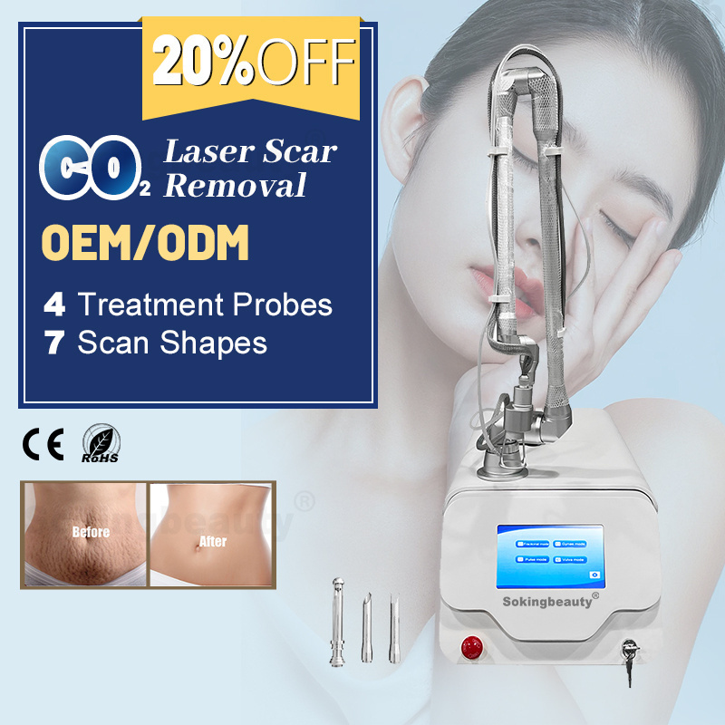 Fractional Co2 Laser Scar Removal Acne Hole Co2 Laser Vaginal Laser Co2 Fraccionado