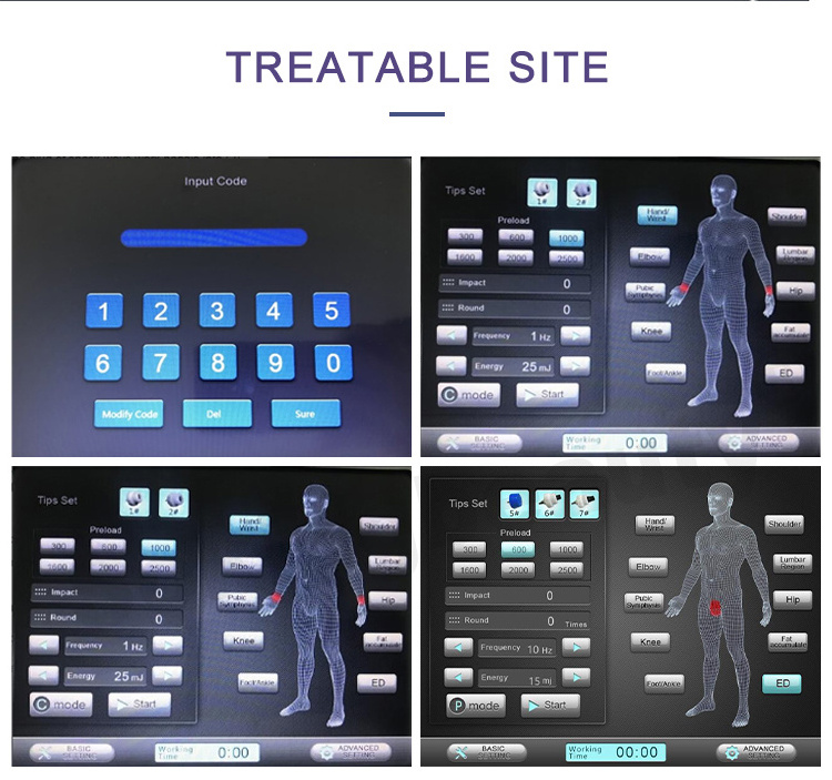 High Quality home use Shockwave Therapy Machine For Physical Therapy For Joints Pain And Ed Factory Price