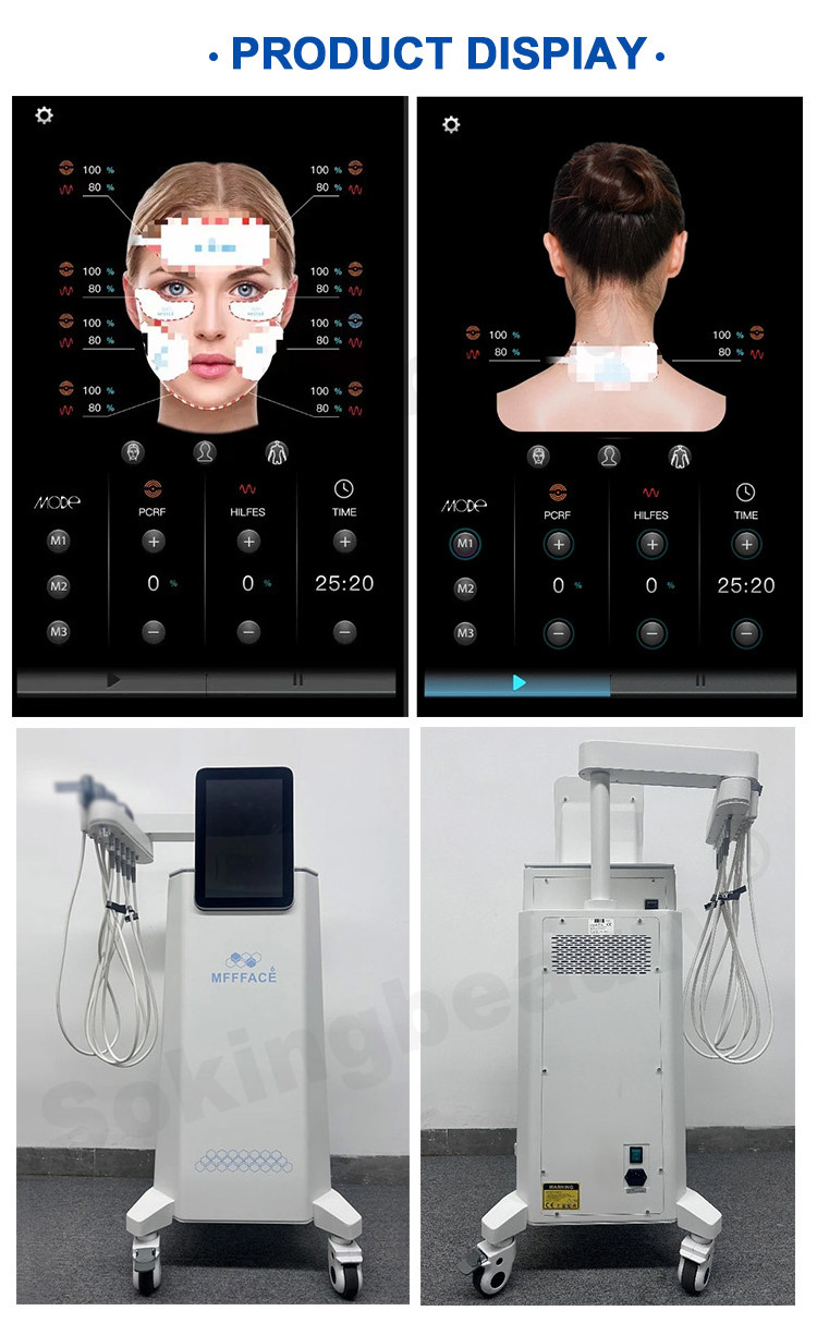 Ems R F Face Lifting Machine Ems HIEMT Lifting Device Facial Massager Pe-face For Face Sculpting