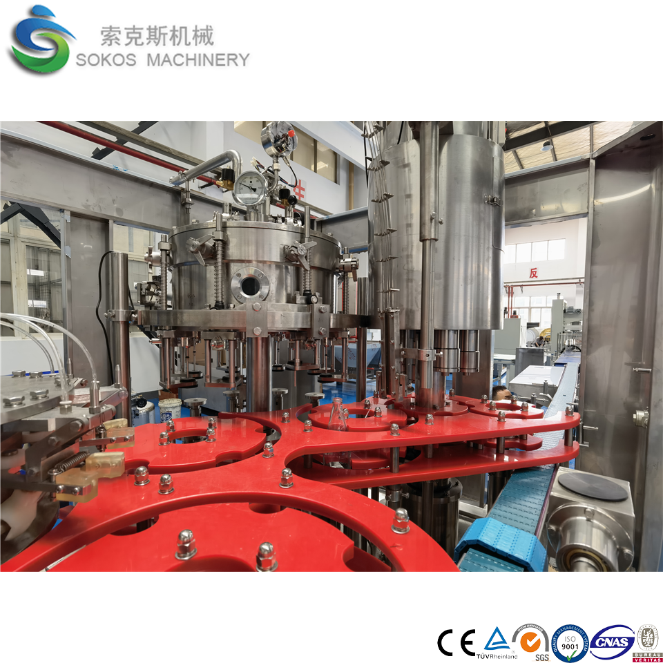 Automatic Water Machine Soda Bottling Plant Filling Machine For Beer Fill Aluminum Cans Price