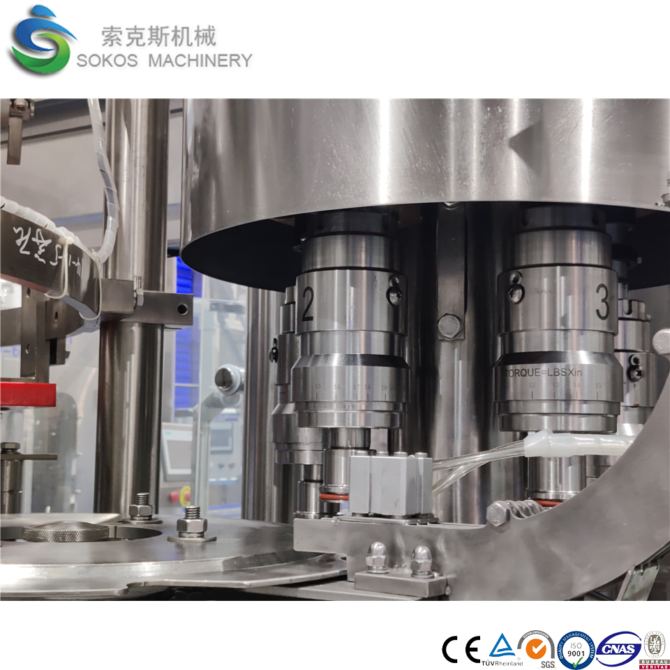 Automatic Water Machine Soda Bottling Plant Filling Machine For Beer Fill Aluminum Cans Price