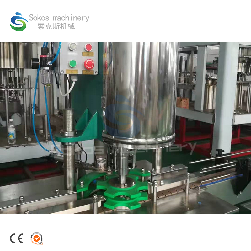 Sokos Automatic Carbonated Beverage Can Filling Production Line Energy Drink Filling Machine