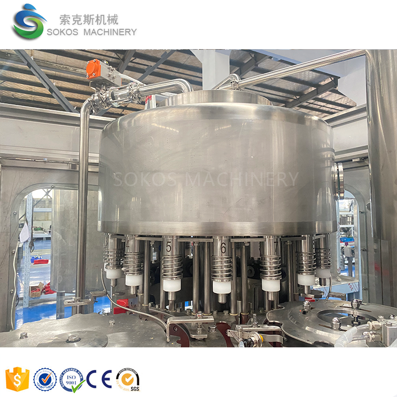 Economic 8000BPH Pure Water Plant Project Full Automatic Bottle Small Scale Water Filling Machine