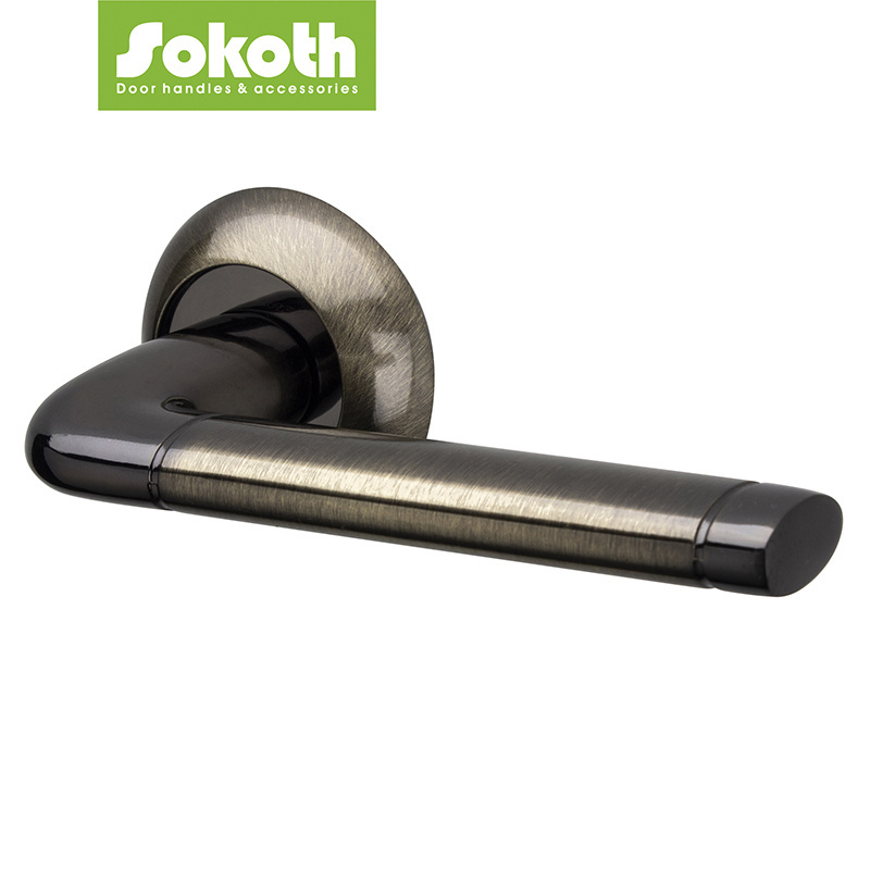 Sokoth Door Lock Popular Luxury Tubular Aluminum Lever Door Handle Security Classic Entrance Lever