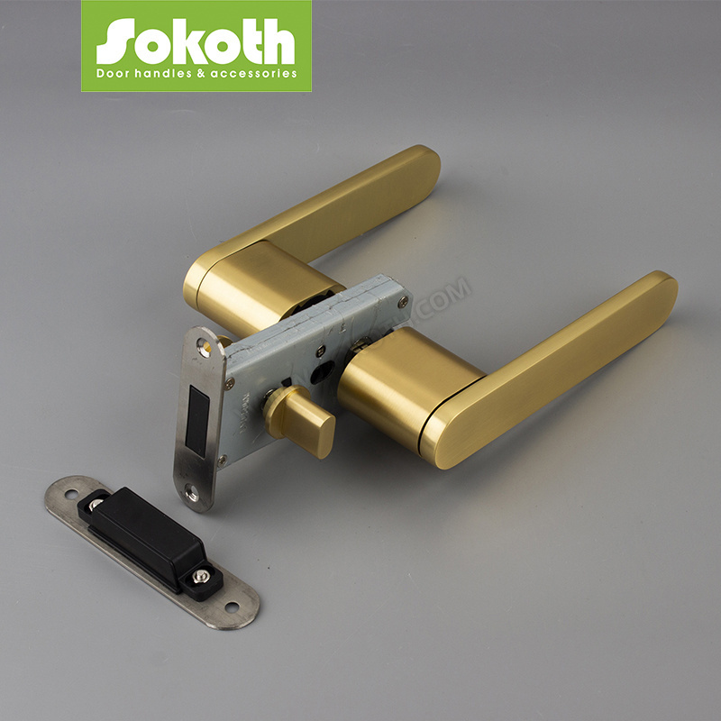 High Grade Product Zinc Door Handle Interior Door Handle Modern Door Knob