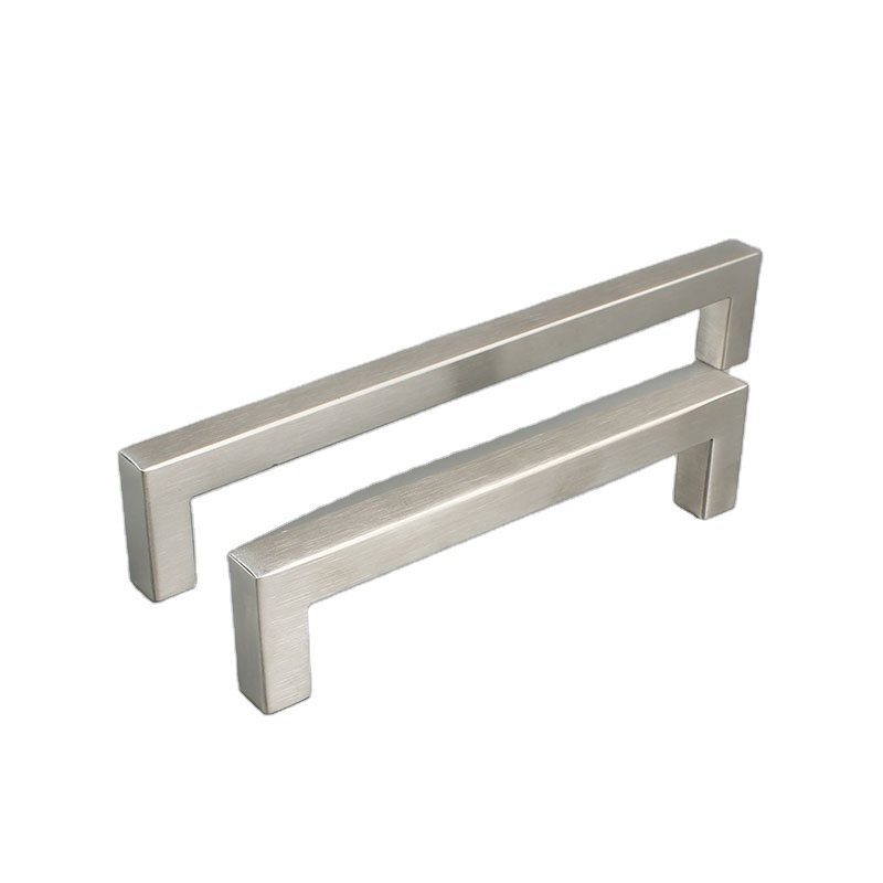 Kitchen Square Cabinet Handles Satin Nickel Cabinet Pulls Brushed Nickel Drawer Pulls Hardware Handle