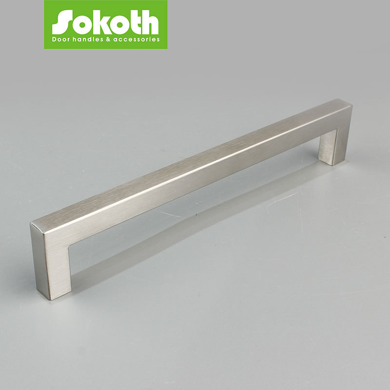 Kitchen Square Cabinet Handles Satin Nickel Cabinet Pulls Brushed Nickel Drawer Pulls Hardware Handle