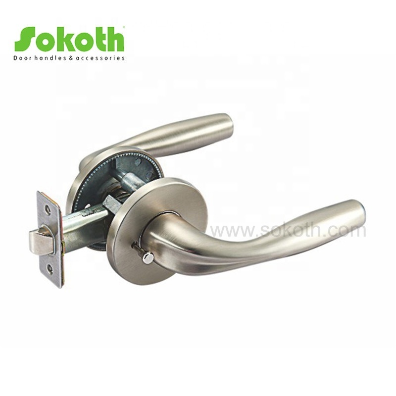 Tubular handle lever lock for KOREA, USA door handle Entry korean door lock