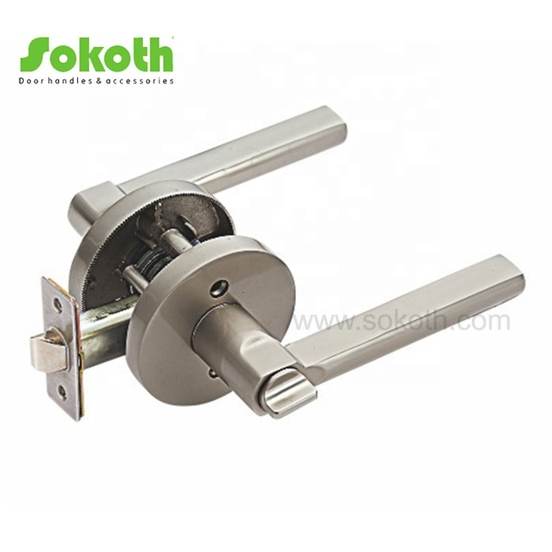 Tubular handle lever lock for KOREA, USA door handle Entry korean door lock