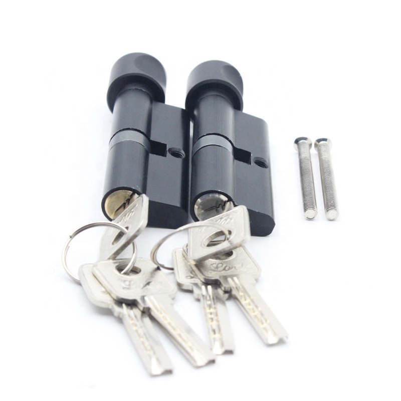 70mm Saudi Cheap aluminum zinc door cylinder lock,factory price euro profile cylinder,brass lock cylinder