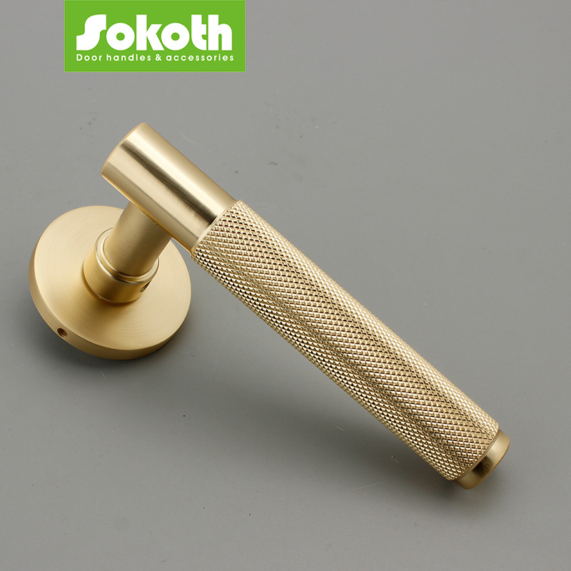 luxury gold competitive price door handle manufacturer