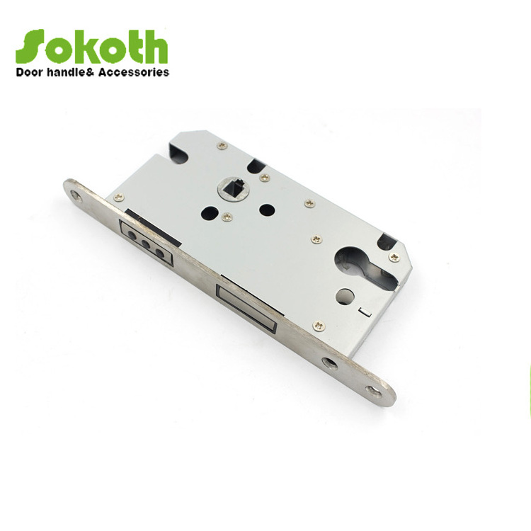 Silence system Stainless steel lock body,5845 8545 7050 brass door lock,SS and gold lock pick set