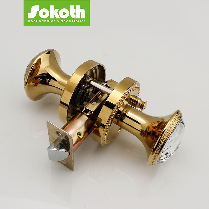 Sokoth indoor bedroom zinc alloy wooden door lock