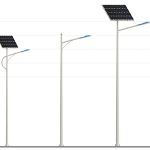 SOKOYO Lampadaire Solaire LED Outdoor Lighting Street Road Solar Street Light With Panel