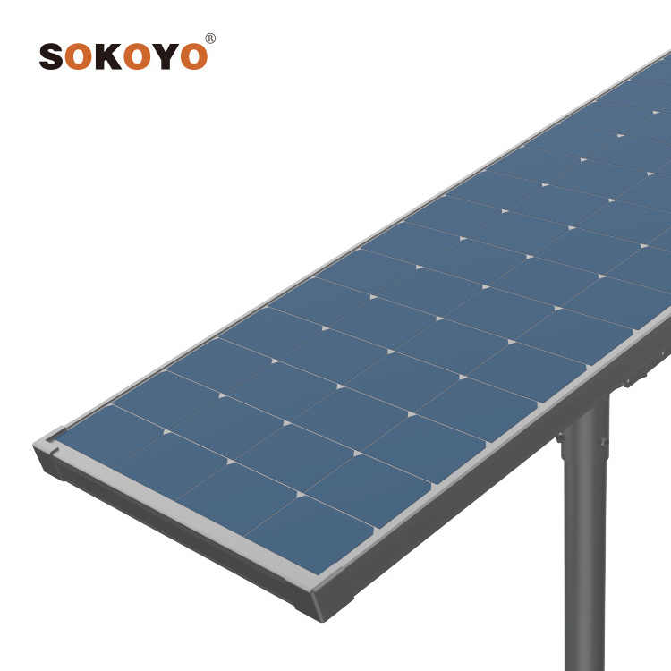 SOKOYO IP66 Outdoor All In One Solar Street Lamp 60W 80W 120W Integrated Led Solar Street Light