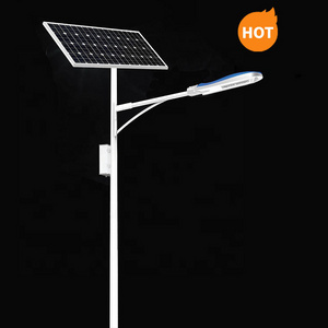 SOKOYO Lampadaire Solaire IP65 Solar Panel Battery Backup 60W Outdoor Led Solar Street Light With Pole