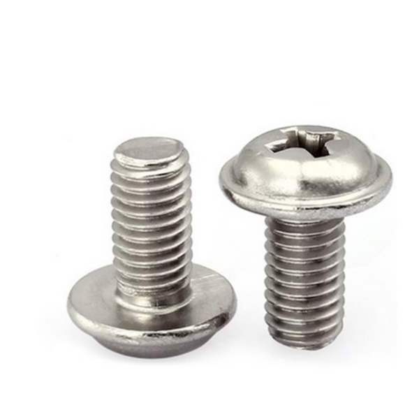 Pan head screw with collar machine screw din 967