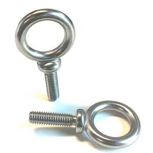 Din580 Full Threaded 316 304 Stainless Steel Lifting Eye Bolt M5 M6 M8 M10 M12 M14