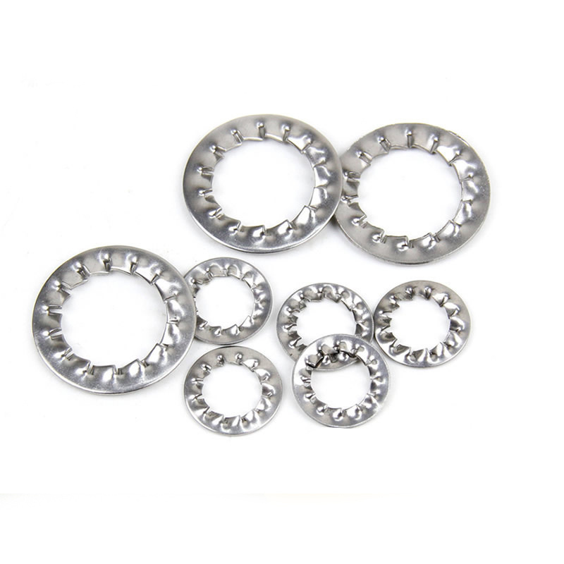 DIN 6797 and DIN 6798 Stainless Steel Star Serrated Lock Washers - Various Sizes Available