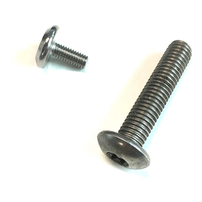 Screw Fasteners Stainless Steel Torx Pan Head Bolts iso7380 Torx Security Bolt