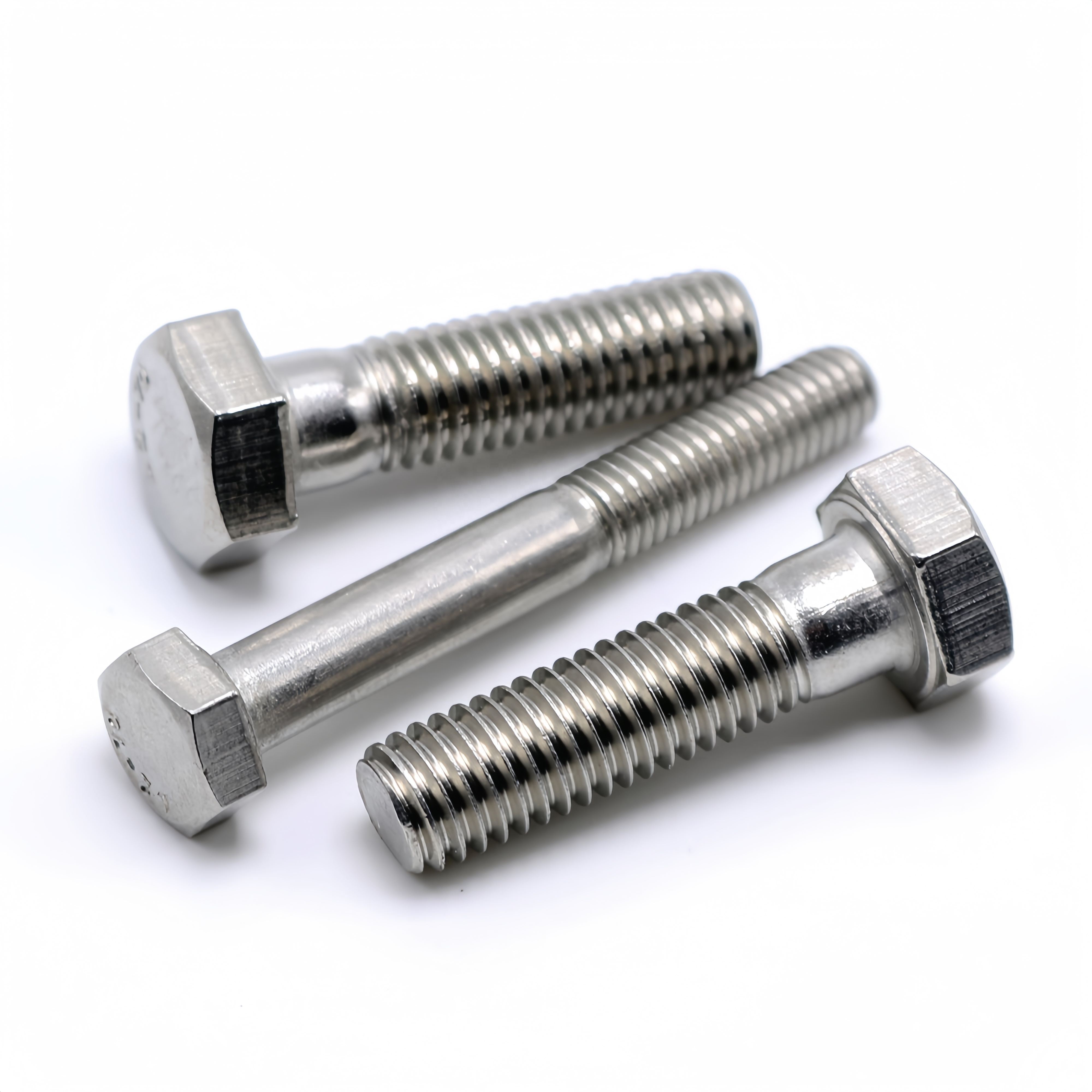 Manufacturing Wholesale Price Grade 8.8 Stainless Steel Hex Bolt and Nut Din931 Din933 Metric m9 m12 Hex Bolt 88