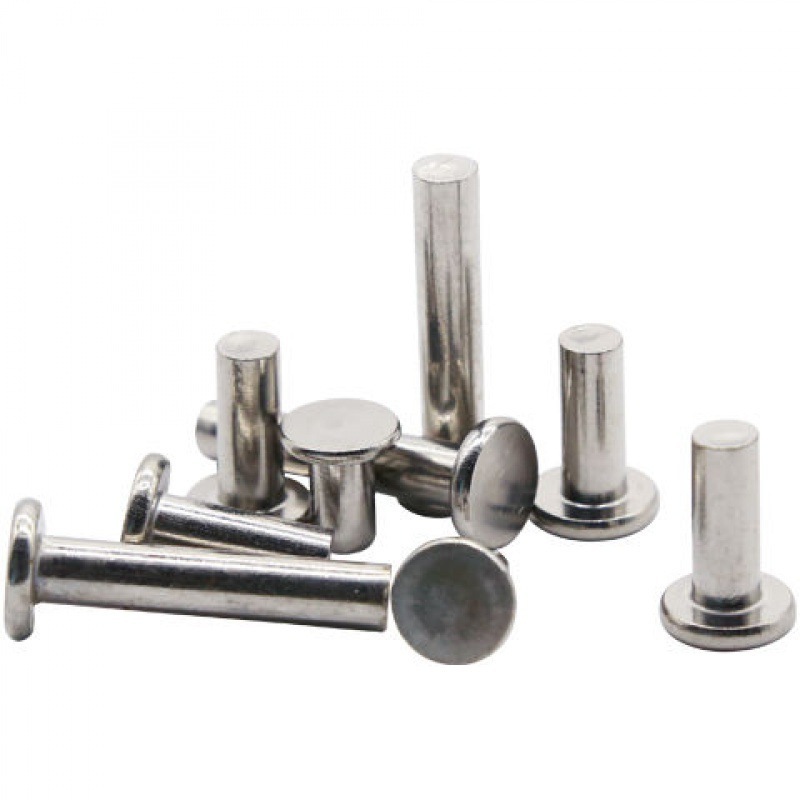 304 Stainless Steel Din 7338 Type A Flat Head Solid Rivets - High-Quality Fastening Solutions