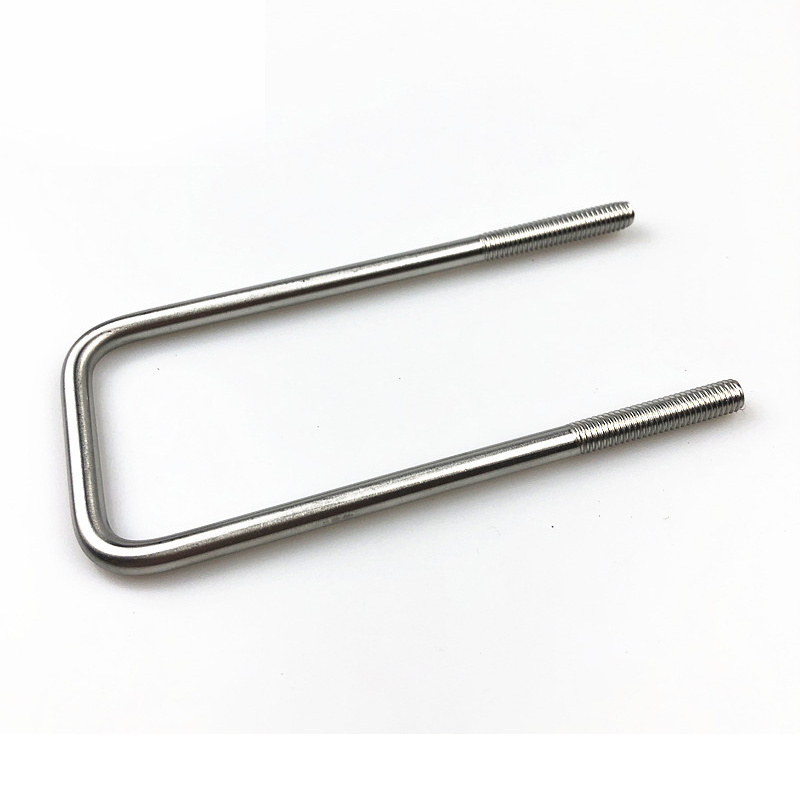 Din3570 High Strength And Hardness Stainless Steel M8 Square U Bolt