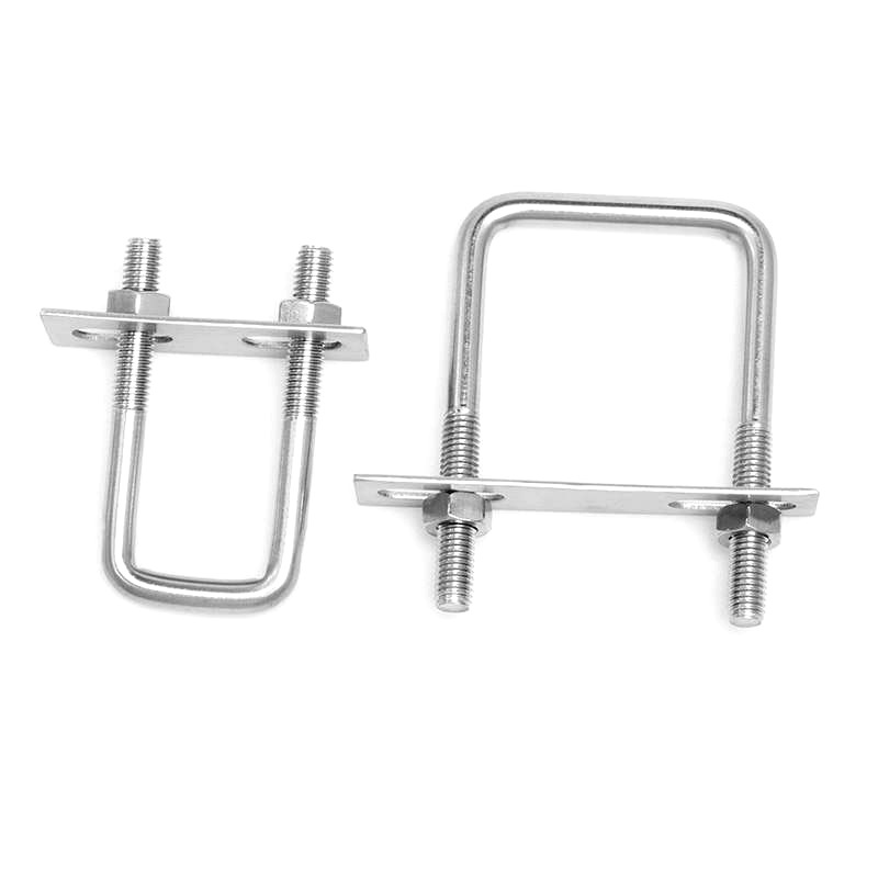 Din3570 High Strength And Hardness Stainless Steel M8 Square U Bolt