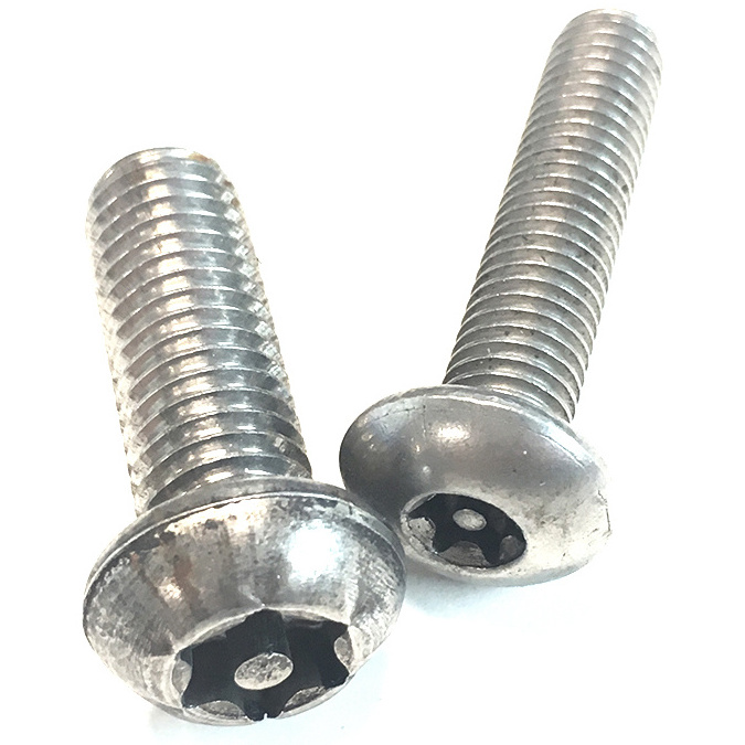 Screw Fasteners Stainless Steel Torx Pan Head Bolts iso7380 Torx Security Bolt