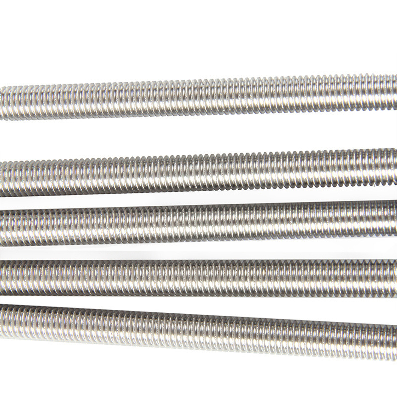 High Precision Stainless Steel Acme m5 Threaded Rod Bar Bolt Din975  Din976 Galvanized thread rod