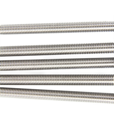 High Precision Stainless Steel Acme m5 Threaded Rod Bar Bolt Din975  Din976 Galvanized thread rod